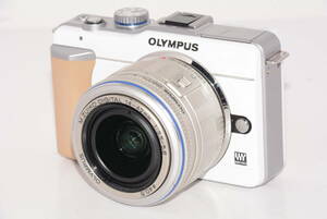 【外観特上級】OLYMPUS オリンパス PEN E-PL1 / 14-42mm F3.5-5.6 L ED　#s5860