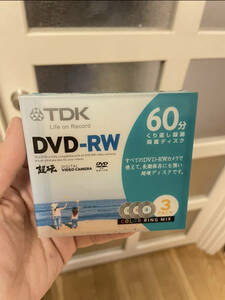 TDK DVD−ROW 60分　３枚
