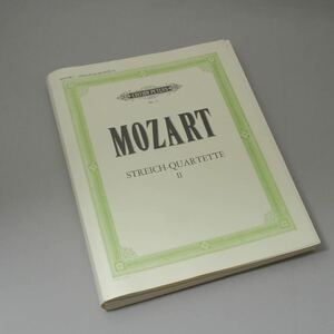 モーツァルト: 弦楽四重奏曲集 第2巻/ペータース社/演奏用パート譜セット MOZART STREICH-QUARTETTE II EDITION PETERS 17