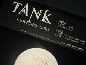 Tank - I Love Them Girls // 5点で送料無料!!! 12