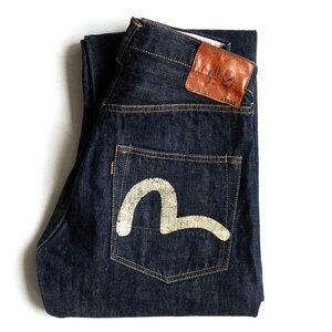 【美品/濃紺】EVISU 【LOT.2001 デニムパンツ】34×35 エビス ジーンズ カモメ 2404489