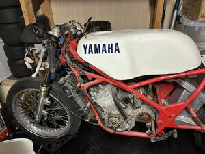 お値引きしました！　部品取り　ヤマハYAMAHA TZ250 59W 1985年 最後のパイプフレーム　