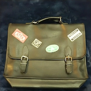 昭和のバック 薄いバッグ 学生カバン アンティークバッグ 日本製 ヤンキーバッグ 不良バック ハンドバッグ