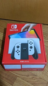 1円スタート 未開封・新品・送料無料・Nintendo Switch本体 有機ELモデル Joy-Con(L)/(R)ホワイト/ニンテンドースイッチ/ドックホワイト ②