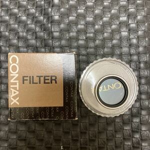 【美品・送料無料】Contax コンタックス レンズフィルター Filter 30.5mm B2(82A)MC Silver シルバー