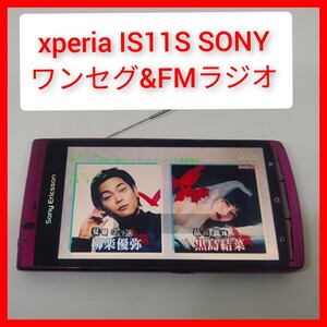 ワンセグ＆FMラジオ SONY XPERIA acro IS11S 契約不要 ソニー SO02C同等