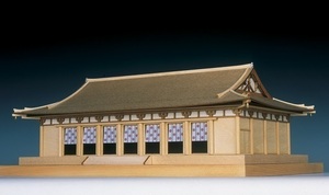 ウッディージョー 1/150 法隆寺　大講堂