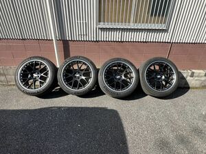 BBS CH-R GERMANY サテンブラック 22インチ 10.5X22 PCD 5X112 ET18 CB66.5 CH7201 ミシュラン PILOT SPORT 285/40 R22