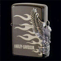 【新品未使用】zippo 　　HARLEYサイドメタル　HDP-02