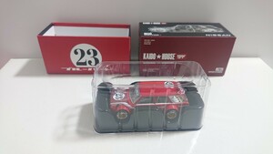 金リム チェイス chase mini GT KAIDO HOUSE Datsun KAIDO 510 WAGON CARBON FIBER V2 KHMG063 1/64 日産 ダットサン ブルーバード ワゴン