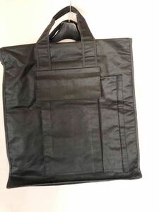 日本製折り畳めるビジネスバッグ旅行にも黒ナイロン系素材♪
