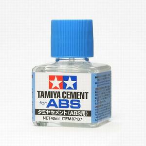タミヤ プラセメント ABS ブルービン 87137 プラモデル接着剤 TAMIYA [ 新品 ]