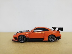  ■TSM MODEL MINI GT 1/64 NISSAN Silvia S15 D-MAX メタリックオレンジ 日産シルビア ミニカー