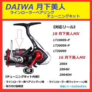 ● 送料込 DAIWA ダイワ 月下美人 ラインローラー ベアリング　 セット