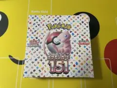 ポケモンカード 151 未開封 シュリンク付き 1box