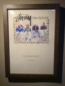 A TRIBE CALLED QUEST STUSSY B5 ポスター 額付き　送料込み