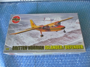 プラモデル エアーフィックス AIRFIX 1/72 ブリテンノーマン アイランダー ディフェンダー ISLANDER DEFENDER 未組み立て 昔のプラモ 