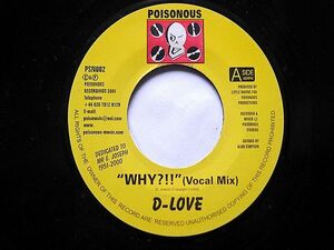 試聴あり♪ D-LOVE / WHY?!!