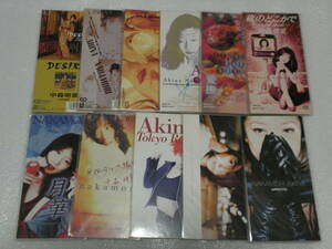 CDS 中森明菜　11枚セット（CDシングル）