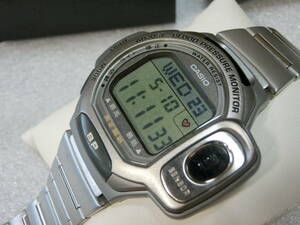 カシオ 血圧計付き腕時計 メタルバンド (BP-1DJ-7JR) 美品