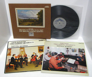 【中古レコード盤】THE SMETANA STRING QUARTET / スメタナ弦楽四重奏団：ハイドン No.63・No.39・ヤナーチェクNo1・No.2：LP 3枚セット