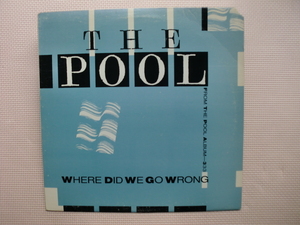 ＊【LP】THE POOL／WHERE DID WE GO WRONG（E-1088）（輸入盤）
