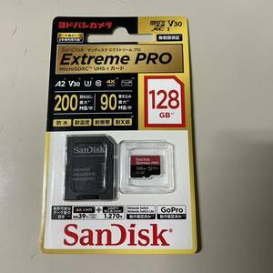 限定品 未使用 送料無料 SDSQXCD-128G-JO3CD サンディスク SDメモリーカード Extreme PRO microSDXCカード SanDisk エクストリームプロ 