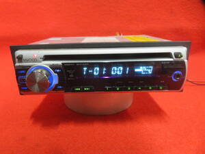 CS147＊動作保証付/ケンウッド　E242　1DIN オーディオ CDプレーヤー CD 再生OK　フロントAUX