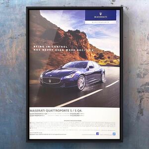 当時物 マセラティ クアトロポルテ S Q4 広告 / マセラティクアトロポルテ Maserati マセラッティ 中古 カタログ カスタム Quattroporte