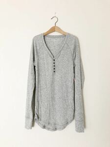 GAP ギャップ リブカットソー Vネック XS