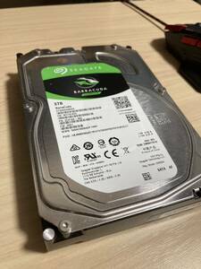 【動作品◇難あり】Seagate製 BarraCuda 3.5 8TB 内蔵ハードディスク HDD 5400rpm ST8000DM004 電3740回 使用13248時間