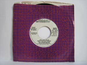 【7”】 THE JACKSON SISTERS / ●白プロモ MONO/STEREO● (WHY CAN