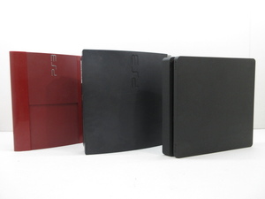 n76673-ty ジャンク○計3台セット PS3本体 CECH-2500B(320GB)×1 CECH-4000B(250GB)×1 PS4本体 CUH-2200A(500GB)×1 [035-240503]
