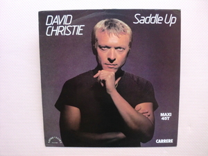 ＊【LP】DAVID CHRISTIE／Saddle Up（MAXI45T）（輸入盤）