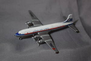 ■稀少1/400 マクドネルダグラスDC-6B 日本航空JAL初期塗装【検】国際線JAPAN AIRLINESドラゴン ジェミニ ヘルパ