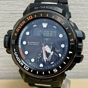 【稼動品】 CASIO G-SHOCK GWN-Q1000MC-1AJF MASTER OF G-SEA GULFMASTER 電波ソーラー カシオ ジーショック マスターオブG 中古品