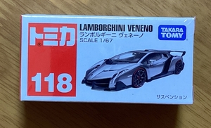 ＜同梱発送可＞　トミカ　　118　ランボルギーニ　ヴェネーノ　　デッドストック　新品