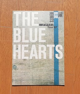 THE BLUE HEARTS■パンフレット■ドブネズミ　TOUR 