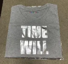 新品未使用品　Time will tell のロゴ入りTシャツ