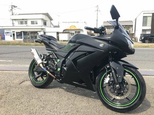 カワサキ ニンジャ250R EX250K 吹け上がり良好 BEET ナサート マフラー ハンドル 通勤 通学 サーキット バイクデビューにも