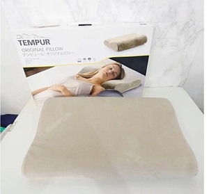TEMPUR テンピュール オリジナル ネックピロー 低反発枕 S　かため　ベージュ