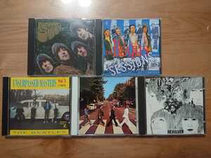 ★ビートルズ The Beatles ★リボルバー REVOLVER ★アビー・ロード　Abbey Road等 ★5 CD ★中古品★中古レコード店購入品