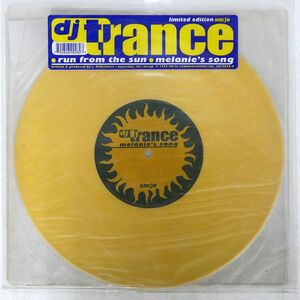 DJ TRANCE/RUN FROM THE SUN / MELANIE’S SONG/SM:)E COMMUNICATIONS SM-9028-0 10