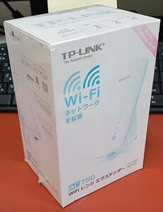 TP-LINK AC750 WiFiレンジ エクステンダー RE200　802.11ac 750Mbps WiFiネットワークを拡張 新品未開封長期保管品