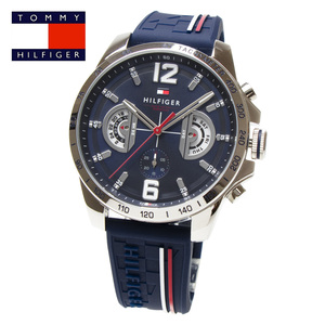 トミーヒルフィガー tommy hilfiger TOMMY マルチファンクション 腕時計 1791476 曜日 日付 カレンダー ネイビー 防水 軽量 男性 メンズ