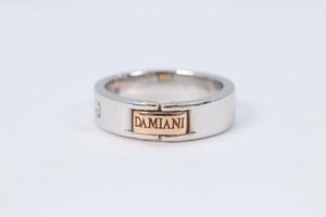 DAMIANI ダミアーニ サイド ダイヤモンド リング 750 K18WG 指輪 約11号 アクセサリー ジュエリー 5267-A
