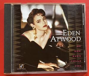 【CD】希少 美品　EDEN ATWOOD「NO ONE EVER TELLS YOU」イーデン・アトウッド 輸入盤 [10211325]