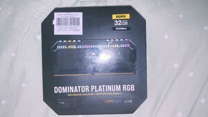 CORSAIR iCUE DDR5-6200MHz デスクトップPC用 メモリ DOMINATOR PLATINUM RGB　(PC5-49600) 32GB [16GB×2枚]　CMT32GX5M2X6200C36