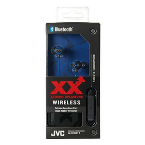 JVC　Bluetooth　イヤホン XXシリーズ　重低音　ワイヤレス　小型・軽量設計　HA-FX101BT-A 　ブルー　新品