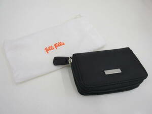 Folli Follie　フォリフォリ　キーケース　6連　ブラック　保存袋付